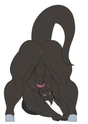 anus bara bara_ass char_cole cwaffle gay huge_ass huge_butt looking_at_viewer monster monster_boy muscle muscles muscular muscular_anthro muscular_male non-human non-human_head non-human_only original_character