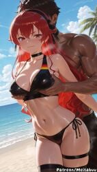 eris boreas greyrat from mushoku tensei by meitabuu