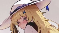 1boy 1girls anus ass blonde-haired_female blonde_female blonde_hair blonde_hair_female comic_dub cum cum_in_pussy cumdrip english_commentary female female_penetrated hair hair_ornament hat highres jamesloves_art kurogames long_hair long_sleeves male male_penetrating male_penetrating_female multiple_views on_top opennsfwsp pantyhose penetration penis phoebe_(wuthering_waves) puckered_anus purple_eyes pussy reverse_cowgirl_position riding ripped_pantyhose sex shirt simple_background skirt straddling straight straight_sex tagme torn_clothes torn_pantyhose uncensored vaginal_penetration video white_hat white_pantyhose white_shirt white_skirt wuthering_waves x_hair_ornament yaggayooga