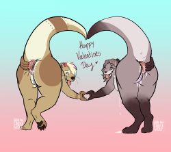 2girls absurd_res accessory addison_rodgers addy_otter after_anal anal anal_access anal_only anal_only_chastity anal_orgasm anthro anus ashcinderwolf asian_small-clawed_otter ass big_butt bodily_fluids bow_ribbon breath chastity chastity_device chastity_piercing colored_nails cum cum_in_ass cum_inside duo ejaculation feet female female/female female_chastity female_only femsub gaping gaping_anus genital_fluids genital_piercing genitals hair_accessory hair_ribbon hairbow hands-free heart_symbol hi_res hindpaw holidays lactating leaking_cum leaking_milk looking_at_viewer looking_back looking_pleasured mammal milk mustelid nails orgasm otter panting paws piercing presenting presenting_anus raised_tail ribbons river_otter romantic romantic_couple sunny_the_otter tail thick_tail thick_thighs valentine's_day