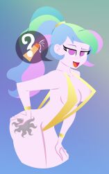 1girls 2025 2d 2d_(artwork) 2d_artwork ? ass big_ass big_breasts bikini bikini_only blue_hair blue_hair_female breasts dialogue_bubble egor418 equestria_girls female female_focus female_only green-haired_female green_hair green_hair_female icon iconography light-skinned_female light_skin mostly_nude mostly_nude_female multicolored_hair my_little_pony nude nude_female pink-haired_female pink-skinned_female pink_body pink_hair pink_hair_female pink_skin ponytail principal_celestia question_mark seducing seduction seductive seductive_body seductive_eyes seductive_gaze seductive_look seductive_mouth seductive_pose seductive_smile sling_bikini sling_swimsuit slingshot_bikini slingshot_swimsuit solo solo_female solo_focus sunscreen tattoo tattoo_on_thigh text_bubble thick_thighs thigh_tattoo thighs