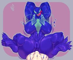 she-venom from marvel by dustyjcircus