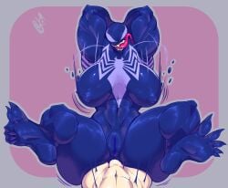 she-venom from marvel by dustyjcircus