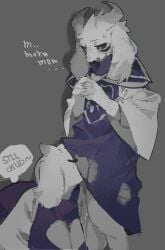 asriel dreemurr from undertale by ramssa