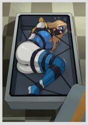 blonde blazer from dispatch (game) by deckenz
