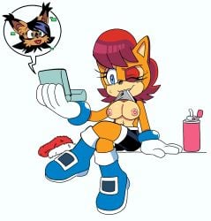 nicole the lynx from sonic (series) by leatherruffian