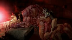 16:9 2boys 3d 3d_(artwork) animated anthro anthro_penetrated ass balls baron_of_hell baron_of_hell_(doom) big_ass big_butt bouncing_ass bouncing_balls bouncing_butt candle clothing demon dick digital_media_(artwork) doggy_style dominant_human doom doom_(series) duo eyes faceless_human faceless_male from_behind_position gay green headgear helloanonmyoldfriend helmet hi_res high_framerate horns human human_on_anthro human_on_humanoid human_on_male human_penetrating humanoid humanoid_genitalia light-skinned_male light_skin male male/male male_anthro male_human/male_demon male_human/male_monster male_on_human male_only male_penetrated male_penetrating male_penetrating_male mammal monster monstrous_humanoid muscular muscular_male naked nude penis red_body ritual sex short_playtime size_difference small_dom_big_sub submissive_male tagme teratophilia three-quarter_view topwear video_games yaoi