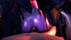 1boy 1girls 3d animated ass ass_shake bubble_butt buttjob covered_buttjob female jiggle male no_sound overwatch pale-skinned_male penis pov shytoast video widowmaker