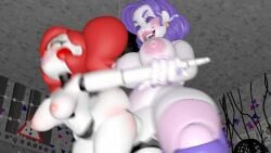 3d anal anal_sex animated animatronic ballora_(fnafsl) blowjob circus_baby_(fnaf) cum cum_inside cum_leaking cum_leaking_out_of_pussy cumflation fnaf futa_on_female futanari kissing mr_plushgore questionable_consent sfm source_filmmaker summer_ballora summer_of_87_baby tagme titfuck_under_clothes titjob tongue_kiss video