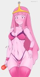 adventure_time adventure_time. pink_body pink_hair pink_skin princess_bubblegum tagme