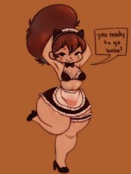 5hitzzzu boombita friday_night_funkin funcu funculicious girlfriend_(friday_night_funkin) kitty maid maid_headdress maid_uniform meatcuteshii pinkbobatoo skiddioop stereodaddy