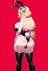 ai_generated bunnysuit charlie_morningstar_(hazbin_hotel) civitai futanari hazbin_hotel tagme thiccwithaq_(ai_style)