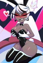 ai_generated carmilla_carmine civitai hazbin_hotel landidzu_(style) nipple_fetish nipple_masturbation nipple_play tagme