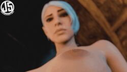 3d animated baldur's_gate baldur's_gate_3 giantess isobel_(baldur's_gate) js3ds nipples nude