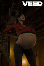 belly_expansion claire_redfield sound tagme video