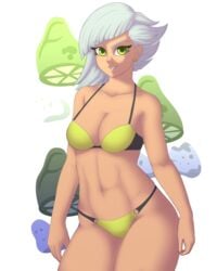 1girls bikini female friendship_is_magic human humanized limestone_pie my_little_pony solo souladdicted swimsuit