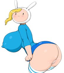 1girls 2017 adventure_time areolae ass bent_wrist big_areola big_ass blonde_hair blush breasts bubble_butt bunny_ears busty cartoon_network curvy dat_ass female fionna_the_human_girl grey_impact headwear huge_areolae huge_breasts human hyper_breasts large_areolae large_breasts legwear lingerie long_hair nipples pale_skin panties puffy_nipples pussy pussy_juice skin solo teenager thong tights underwear voluptuous wet_pussy white_background wide_hips