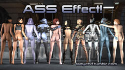 10girls 3d 6+girls alien alien_girl artist_name asari ashley_williams ass ass_grab ass_tattoo back_view bare_shoulders barefoot big_ass black_hair blue_skin boots bottomless commander_shepard corset dark-skinned_female dark_hair dark_skin edi english_text feet female female_only femshep footwear groping gynoid hand_on_ass hands_on_ass human humanoid jack_(mass_effect) jane_shepard kelly_chambers ladychi large_ass liara_t'soni lineup lingerie long_hair mass_effect mass_effect_2 mass_effect_3 miranda_lawson multiple_females multiple_girls naked nude orange_hair pale-skinned_female pale_skin ponytail purple_skin quarian rear_view red_hair robot robot_girl samantha_traynor samara smile smiling source_filmmaker spread_ass spreading subject_zero tali'zorah_nar_rayya tan tan_skin tattoo tattoos text thong topless uncensored