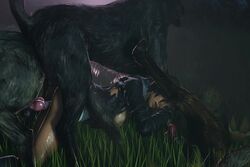 3animals 3d anal anal_penetration anal_sex animal_genitalia animated bestiality blueberg canine canine_penis erection female female_on_feral feral handjob human knot lara_croft lara_croft_(survivor) male no_sound penetration penis sex straight tagme tomb_raider tomb_raider_(survivor) torn_clothes vaginal_penetration video zoophilia