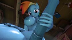 rainbow dash (mlp) from friendship is magic by ponyponutsfm