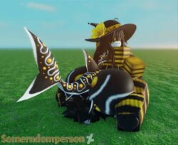 1boy 1girls 3d animated ass ass_on_face big_ass bottomless breasts clothing deviantart deviantart_username facesitting female gif roblox robloxian shark_tail somerndomperson sweater tagme thick_thighs thighhighs thighs watermark