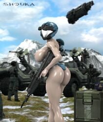 catherine-b320 from halo (game) by shoukaart