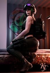 ela (rainbow six) from rainbow six by kjthegrimreaper