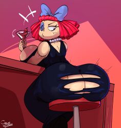 ragatha (pub outfit) from glitch productions by carlos jurado cartoons