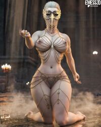 mother miranda (resident evil) from capcom by emess3d