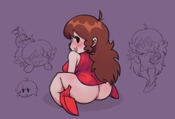 fnf girlfriend from fnf by  falznovaz