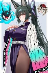 hoshimi miyabi from demon slayer by aiart fring