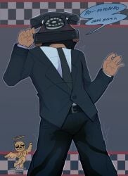 harry fitzgerald (dayshift at freddy's) from dayshift at freddy's by angelmortcafe