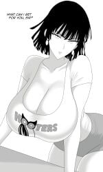 fubuki (one-punch man) from hooters by leroz3