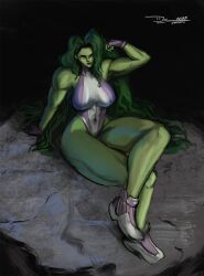 she-hulk from marvel by dante-dx