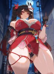1girls ai_generated alley alleyway alternate_breast_size ass bare_legs bare_thighs big_ass big_breasts big_butt big_hips big_thighs black_hair blush boobaai breasts buttocks curvaceous curvaceous_female curvaceous_figure curvy curvy_figure dark deep_skin female female_focus female_only from_below front_view graffiti graffiti_on_wall groping hair hair_between_eyes hair_ornament honkai:_star_rail horny horny_female hoyoverse huge_ass huge_breasts huge_butt huge_thighs japanese_clothes large_ass large_breasts light-skinned_female lips long_hair middle_finger mihoyo night night_sky outdoors parted_lips red_eyes sexy solo solo_focus sparkle_(honkai:_star_rail) sweat twitter_link viewed_from_below voluptuous voluptuous_female wide_hips worm's-eye_view