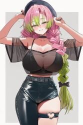 kanroji mitsuri from demon slayer by aiart fring