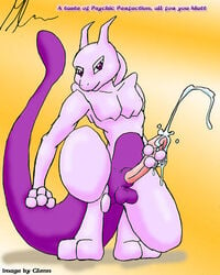 anthro furry glenn male_only mewtwo nintendo pokemon pokemon_(species) solo solo_male tagme