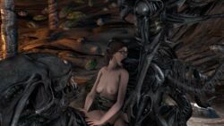 1boy 1girls 2017 3d alien alien/human alien_(franchise) anal anal_sex breasts erection female female_human femsub group group_sex highres human interspecies male male_xenomorph maledom mammal nipples nude open_mouth oral penetration penis pussy rape sex source_filmmaker straight vaginal_penetration xboxking37 xenomorph