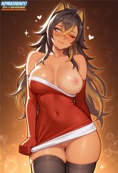 dehya (genshin impact) from genshin impact by royrathehot