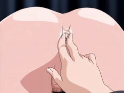 00s 2002 2girls amatsuki_jun anal_fingering animated anime_screenshot anus ass bible_black bible_black_night_of_the_walpulgiss female fingering hentai hentai_series huge_ass imari_kurumi lotion preparing pubic_hair pussy rubbing tagme