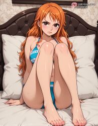 nami (one piece) from one piece by luneiai