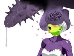 Alien, Alien Girl, Anthro, Anthro On Alien