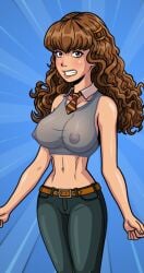 hermione granger from harry potter by akabur