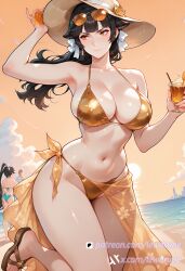 takao (azur lane) from azur lane by lewdrune