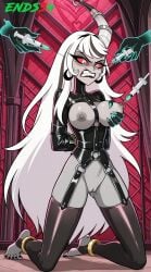 carmilla carmine from hazbin hotel by ends34