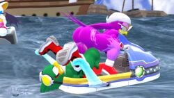 1080p 1boy 1futa 3d animated bat dominant excited female fucking furry futa_on_male futadom futanari futanari_penetrating futanari_penetrating_male green_body hawk hi_res jet_ski jet_the_hawk looking_at_another mobian_(species) no_sound ocean on_vehicle purple_body rouge_the_bat rough_sex sea sega silvertilver silvertilver_(4lifebunger) sonic_(series) sonic_riders sonic_rush_adventure sonic_the_hedgehog_(series) surprised swallow_(bird) tagme video voluptuous voluptuous_anthro voluptuous_body voluptuous_dickgirl voluptuous_futa voluptuous_futanari voluptuous_gynomorph wave_the_swallow