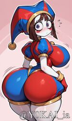 pomni (the amazing digital circus) from glitch productions by yokai arts