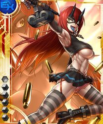 cerastes fangs female futanari mikoyan solo_futa taimanin_asagi_battle_arena taimanin_asagi_battle_arena_all_card_gallery