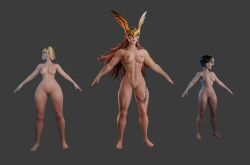 angela (aldrif odinsdottir) from marvel by francis brown