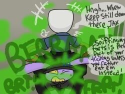 gangle (the amazing digital circus) from glitch productions by brappycatty